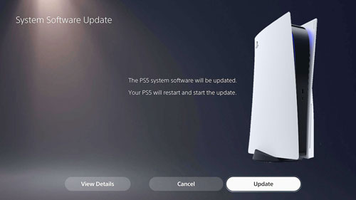 update ps5 system os