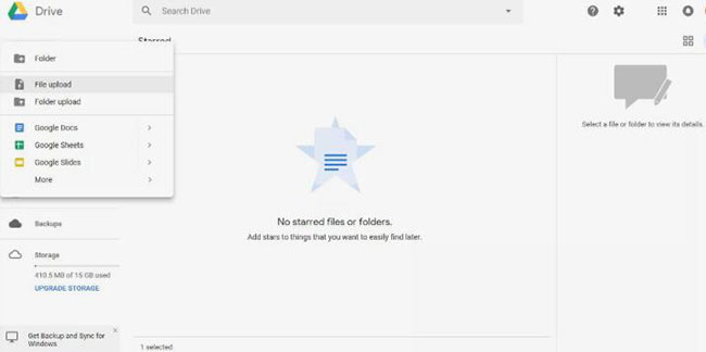how to put music on google drive from youtube desktop