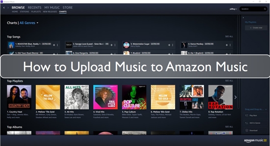 upload music to amazon music