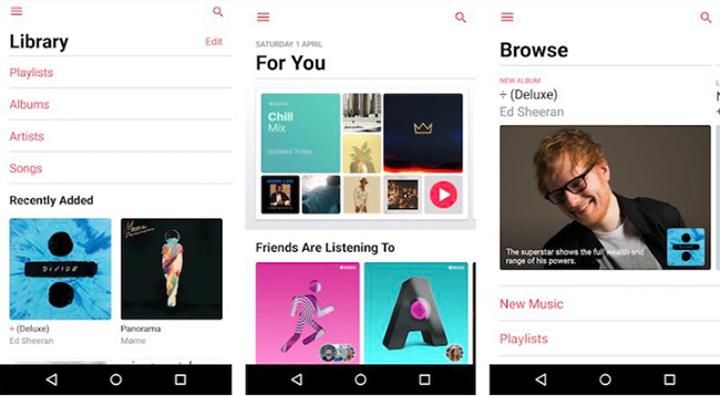 use apple music on android