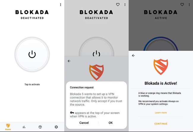 use blokada on mobile to block deezer ads