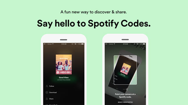 how to use spotify code