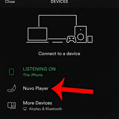 use spotify connect with nuvo player