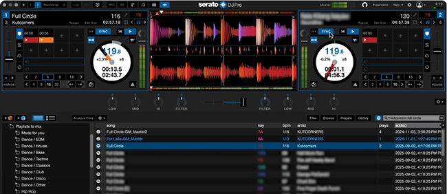 use spotify with serato