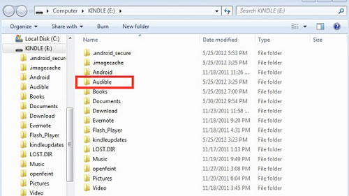 view audible files on kindle on computer