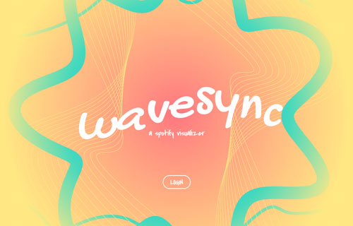 wavesync spotify visualizer