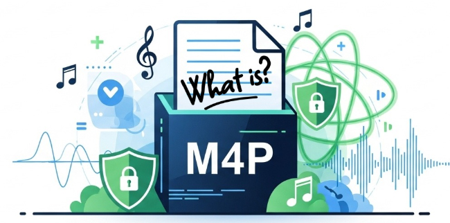 what is m4p file