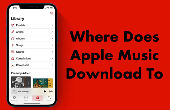 where does apple music download to