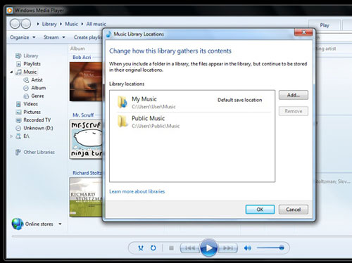 choose and add tidal music to activo ct10 by windows media player