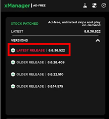 xmanager spotify latest release