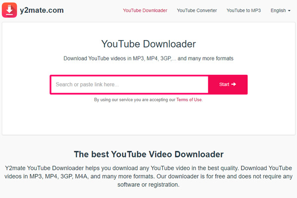 y2mate youtube to mp3 downloader