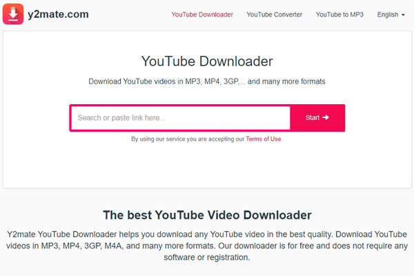 y2mate youtube downloader