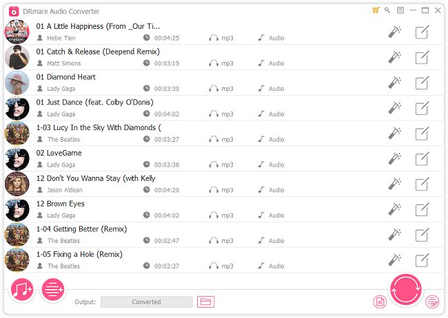 add apple music songs to drmare audio converter
