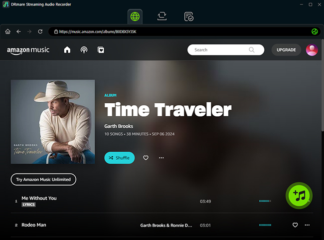 add garth brooks songs to download