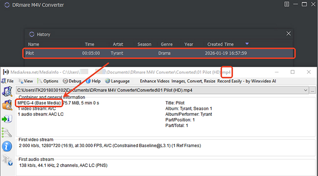 convert itunes movie mp4 downloads