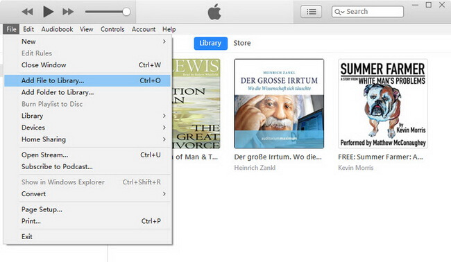 import audible to itunes to burn to cd