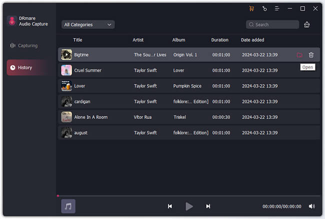 find the music