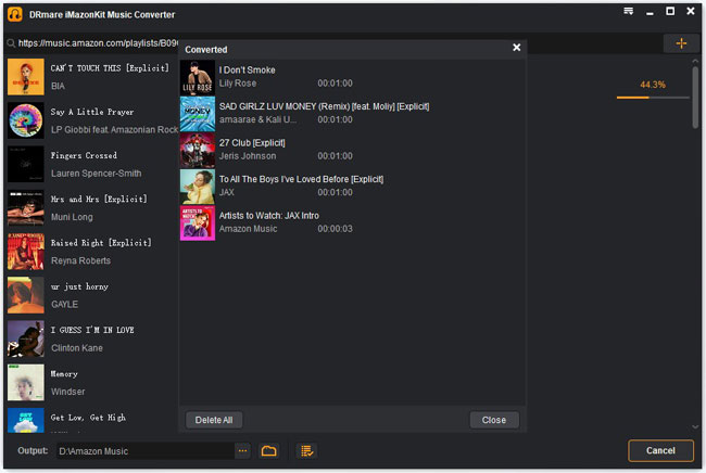 convert amazon music by dramre amazon music converter
