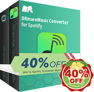 m4v converter and spotify converter 40% off